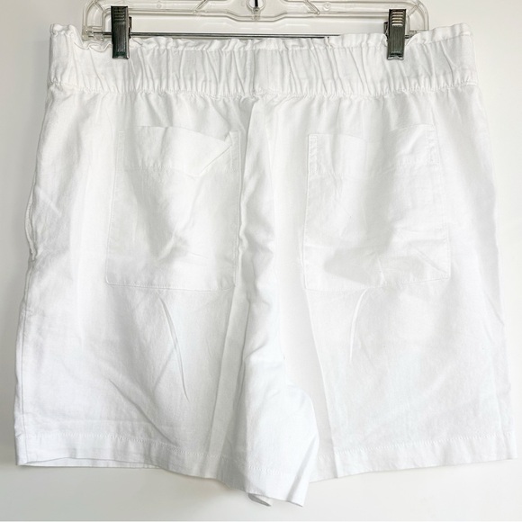 Alexander Jordan White Linen Shorts Size Large - Picture 3 of 5